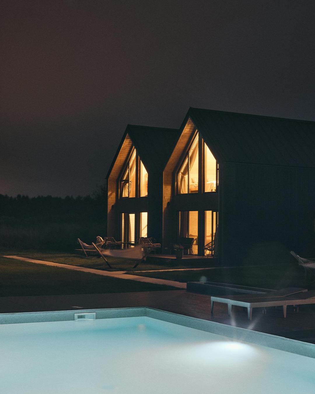 Wood House Trzesacz Villa Buitenkant foto